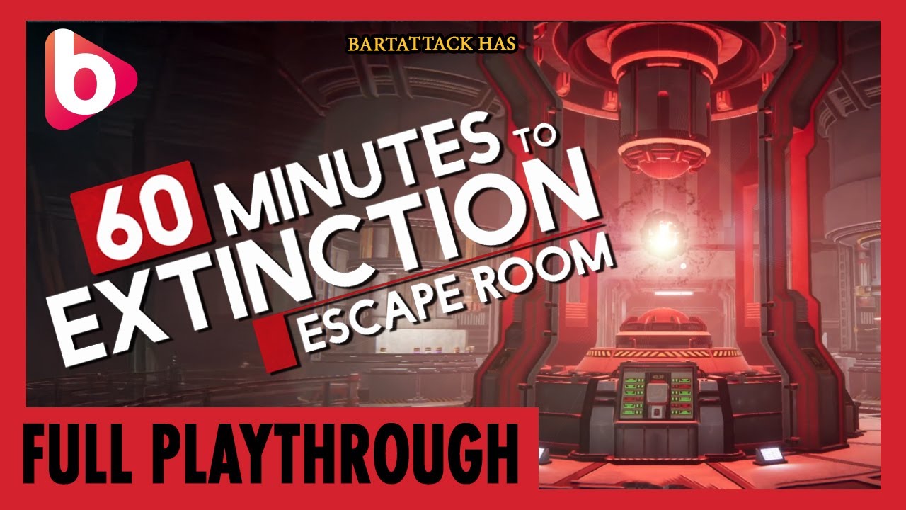 60 MINUTES TO EXTINCTION: Escape Room | Full Walkthrough | Let's save the world!
