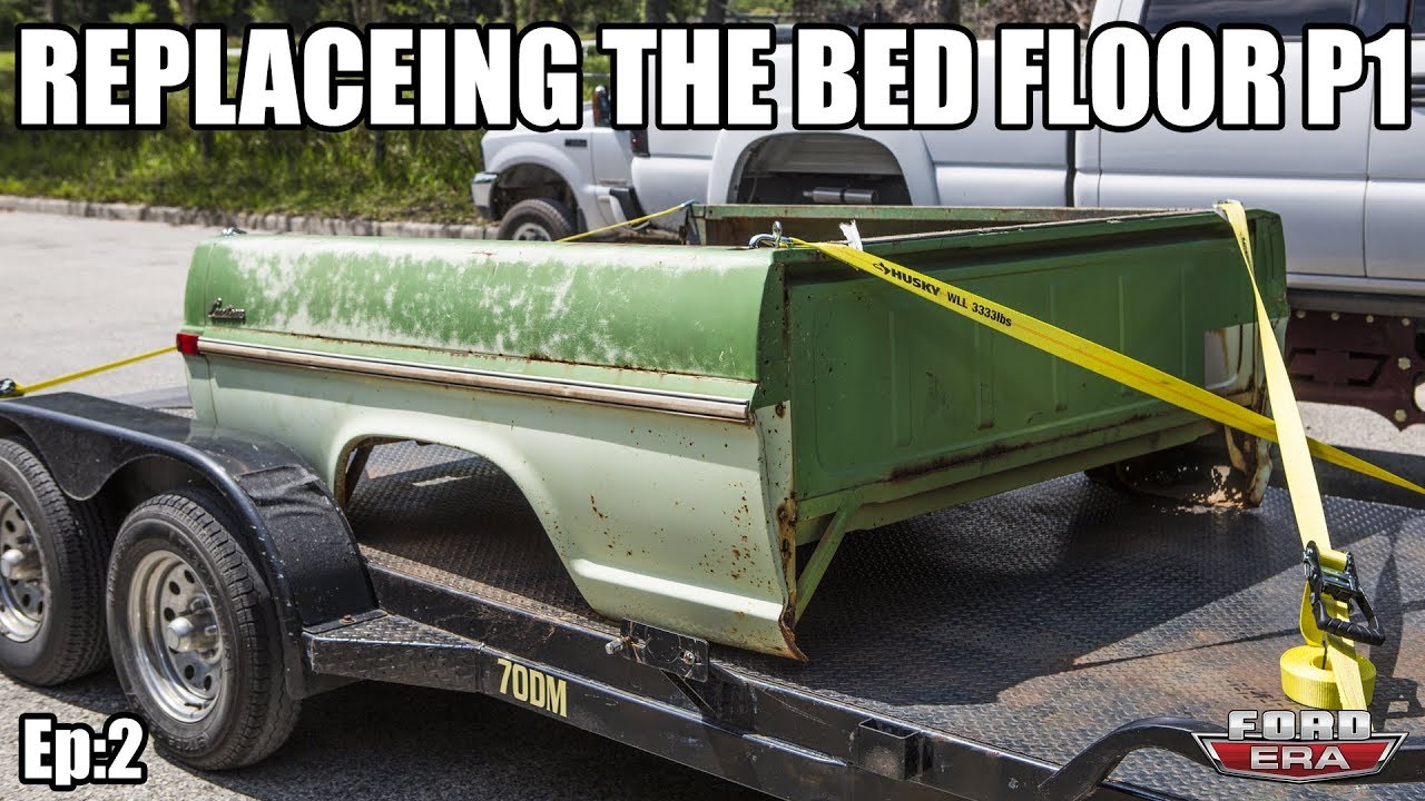 Full Bed Floor Replacement Part 1 | 1972 Ford F100 | Oscar Ep:2 | Ford Era