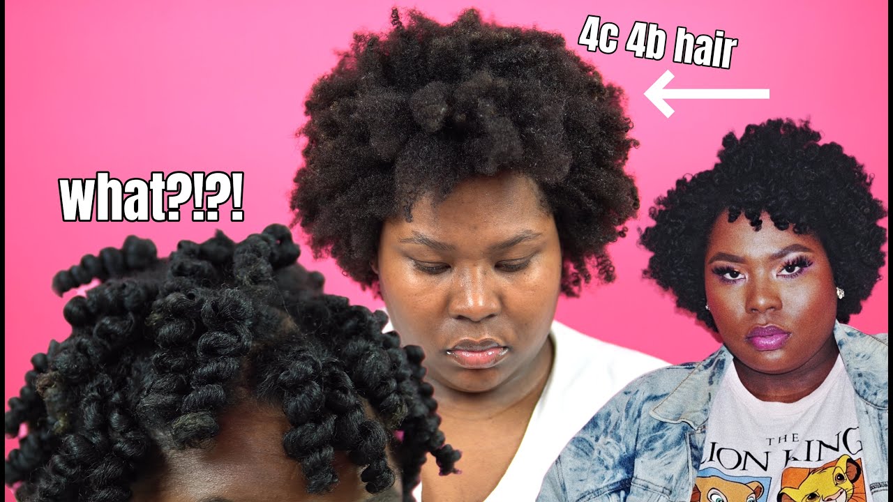 **NEW LINE MADE FOR 4C HAIR...But DOES IT WORK? #blackowned (4C ONLY) | Bubs Bee