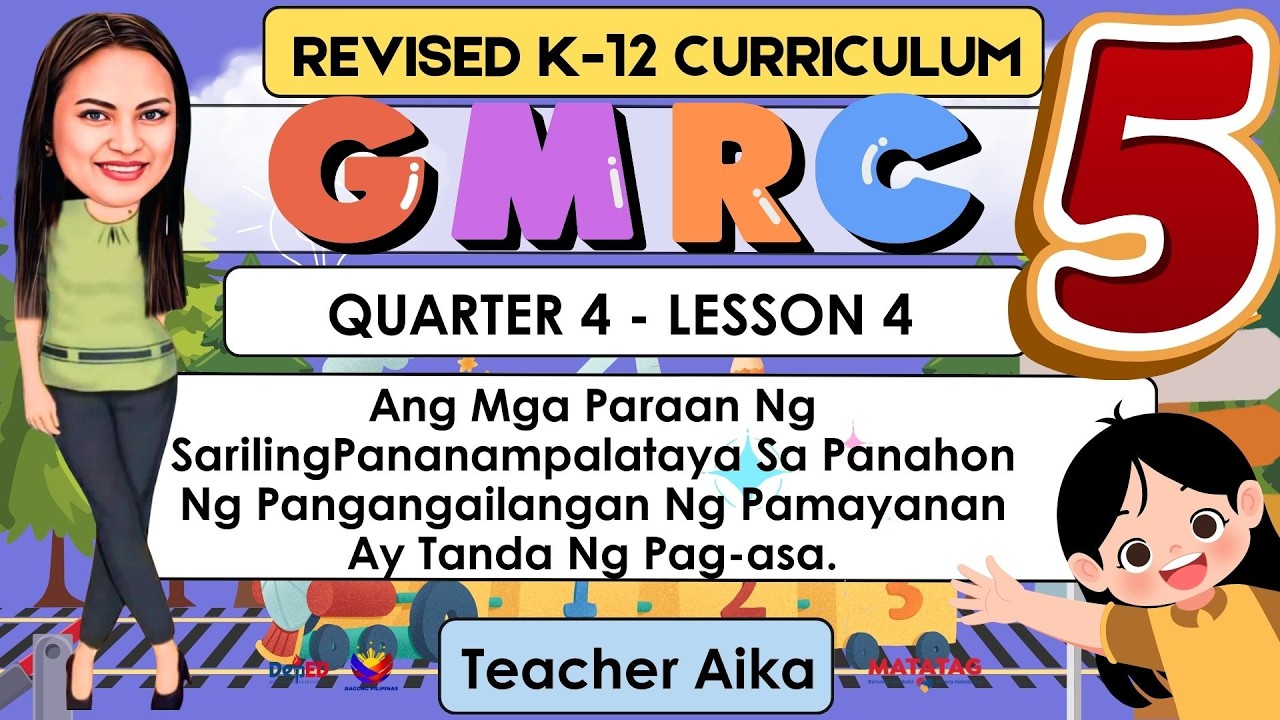 GMRC 5 Grade 5 Quarter 4 Lesson 4 Mga Paraan Ng Sariling Pananampalataya Sa Pamayanan
