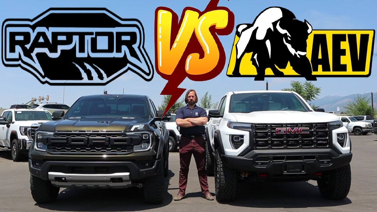 NEW Ranger Raptor vs Canyon AT4X AEV: The Raptor Loses