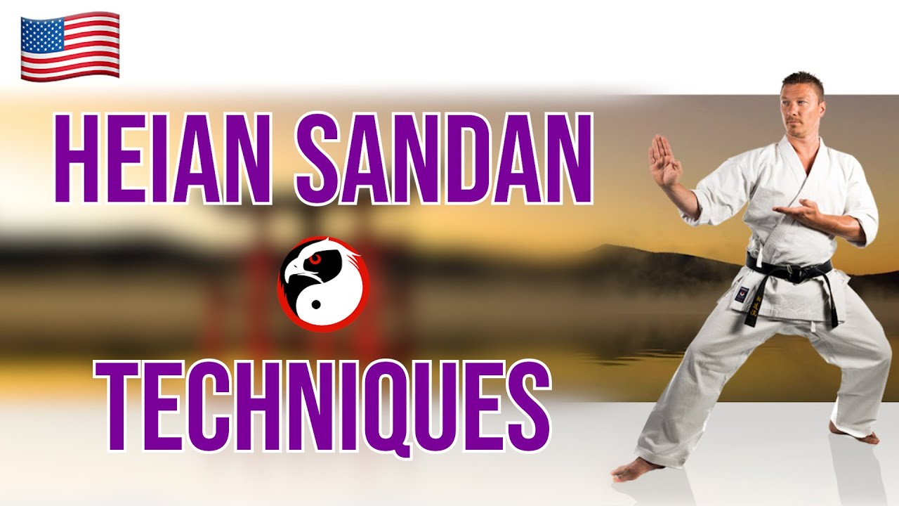 Kata Heian SANDAN · The Techniques (Spoken 🇺🇸)