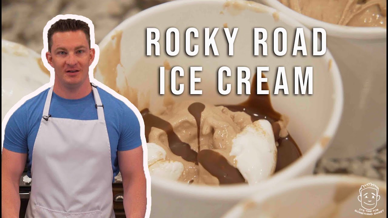 How to make ROCKY ROAD ICE CREAM | Weekly Cheats