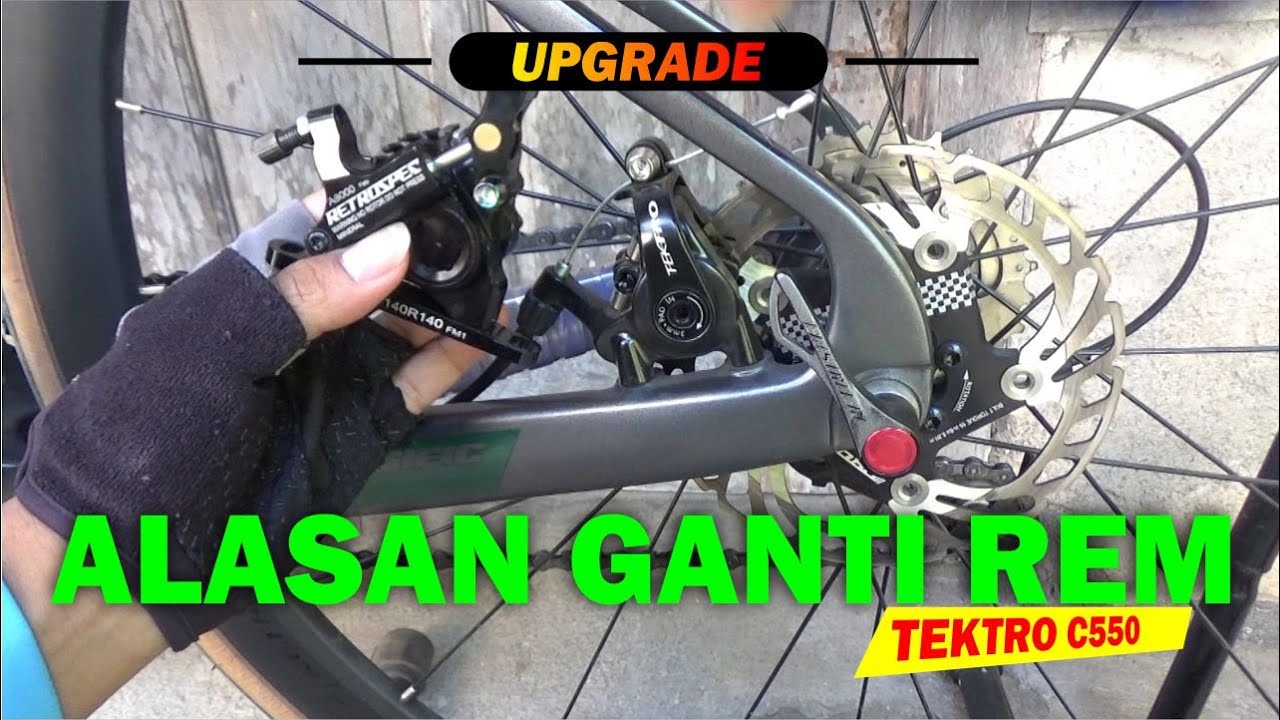 Alasan ganti Rem Retrospec Semi Hidraulic menjadi Tektro C550 Dual Piston