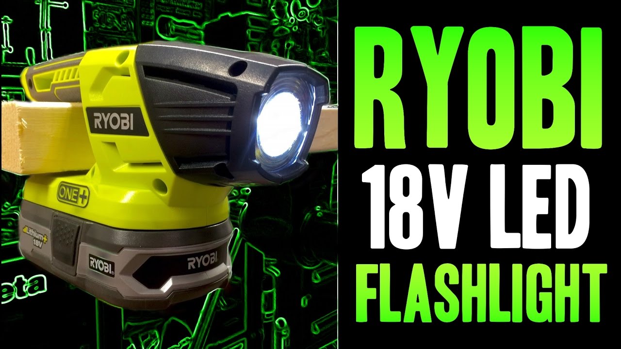 Светодиодный фонарик Ryobi P705 18 В ONE+