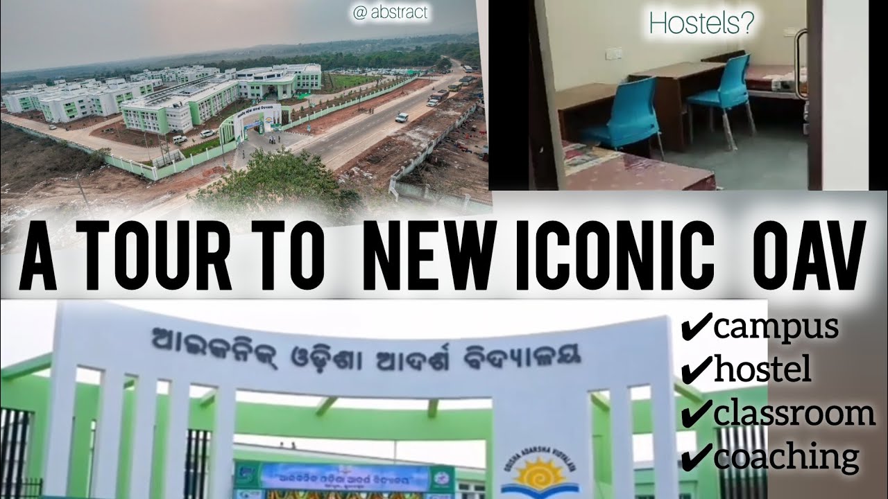 A visit to New Campus of ICONIC OAV.  ICONIC OAV, hostels, classroom tour.