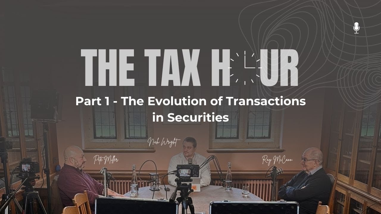 Part 1 - The Evolution of Transactions in Securities