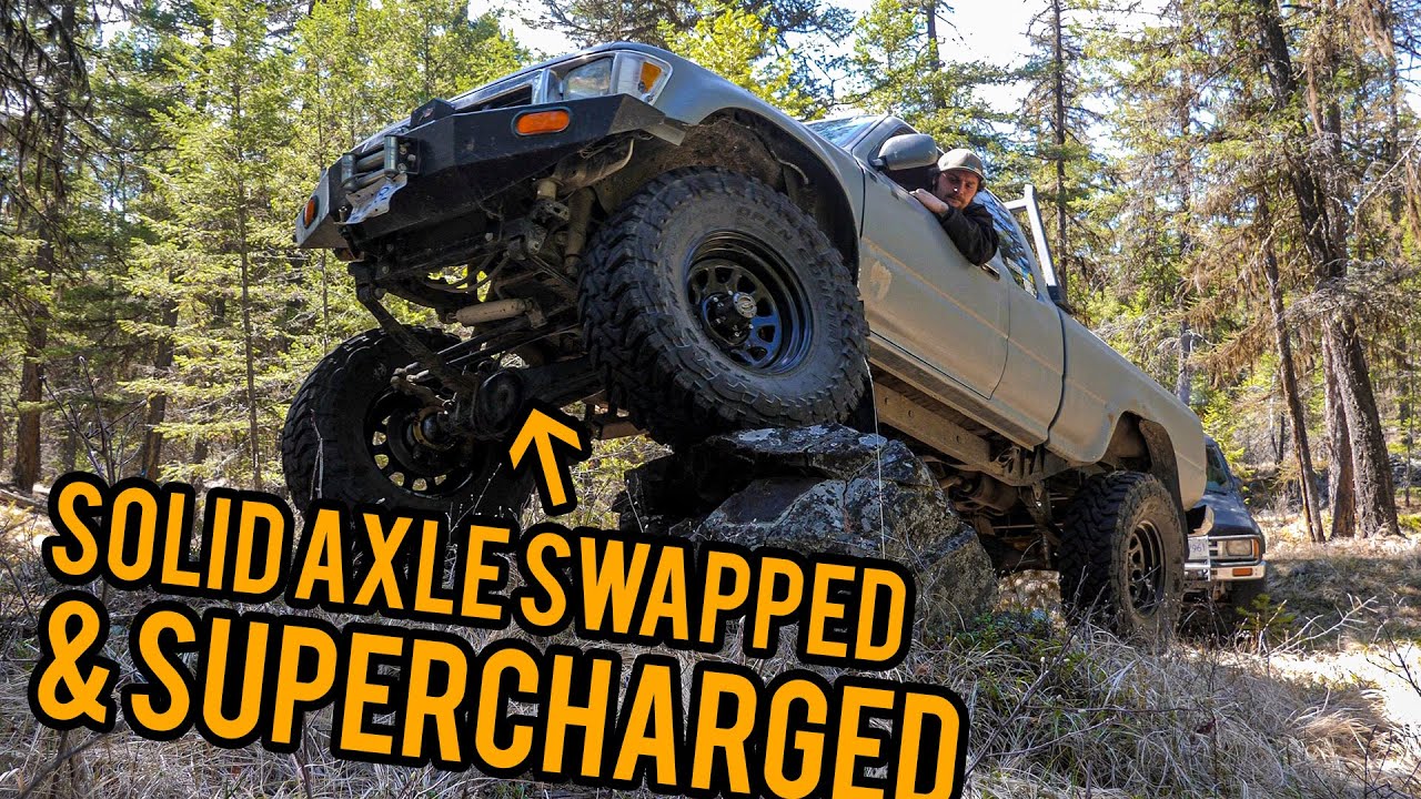Five 4x4 Toyota Pickups Off-Road Adventure! SAS | Supercharged 89 | Diesel 94