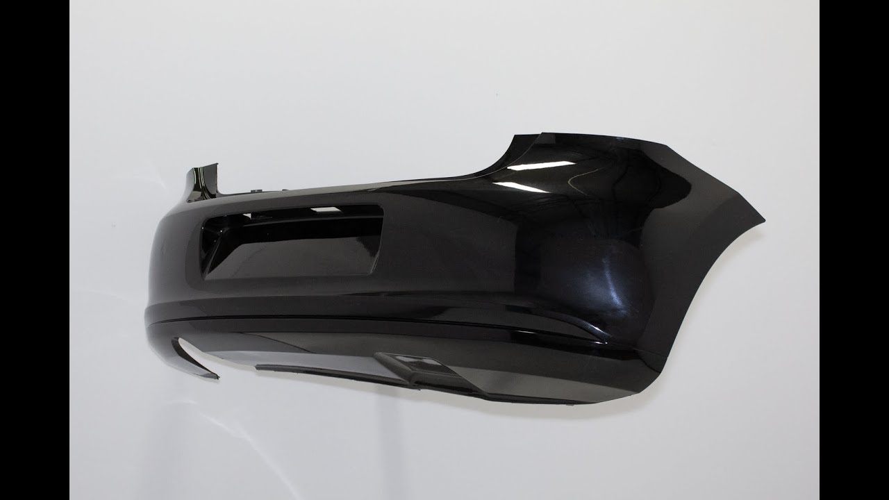 Achterbumper Volkswagen Polo 6R - Kleurcode LC9X L041