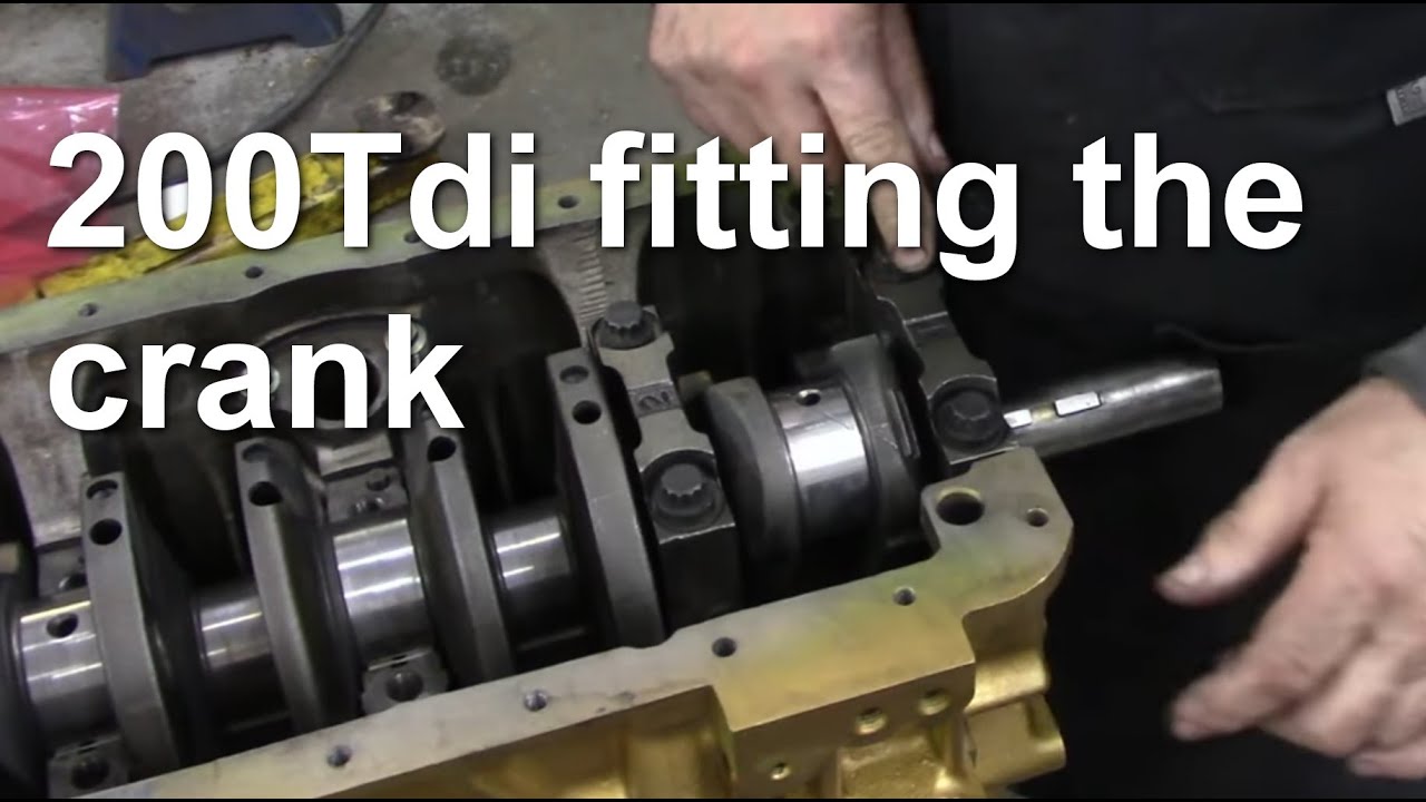 200Tdi fitting the crank