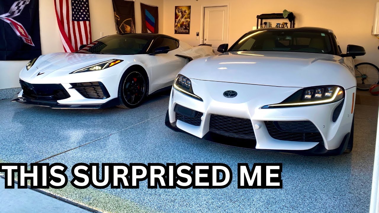 Toyota Supra против C8 Corvette: правда о владении обеими машинами.