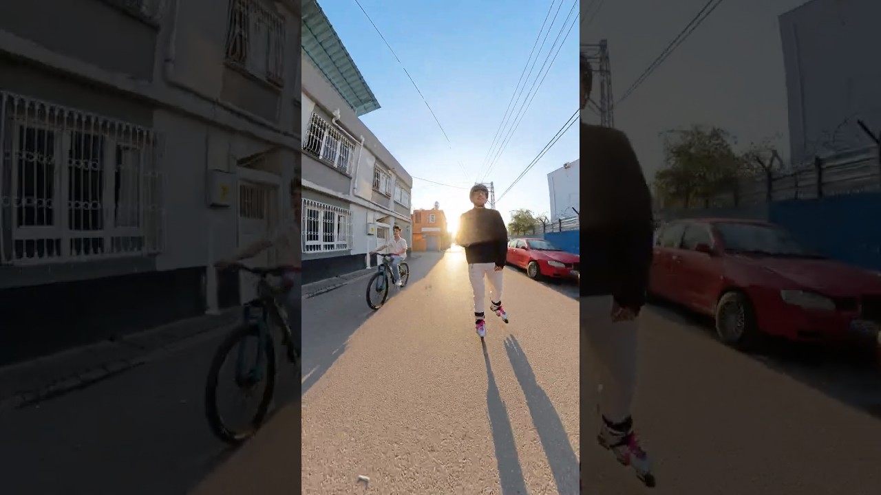 Adana Kiremithane Mahallesinde Paten Turu | #adana #paten #rollerblading #rollerskating