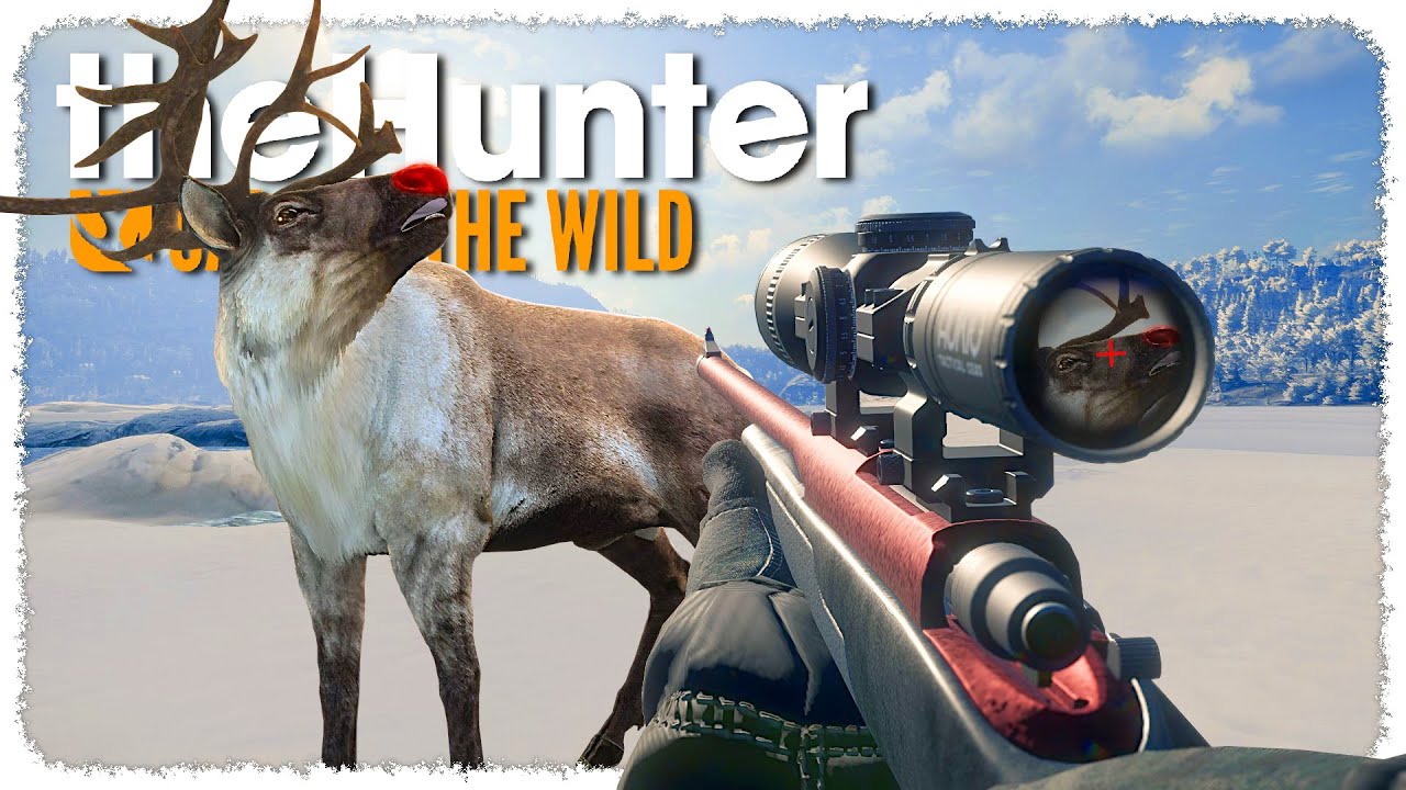 Hunting REINDEER for CHRISTMAS (60 min challenge) | theHunter: Call of the Wild