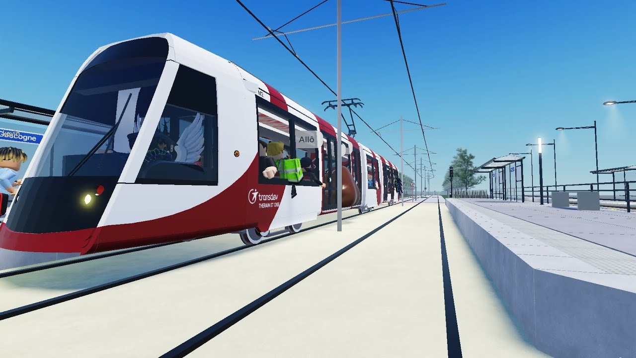 Voyage sur le Tram T3 | Transdev Roblox
