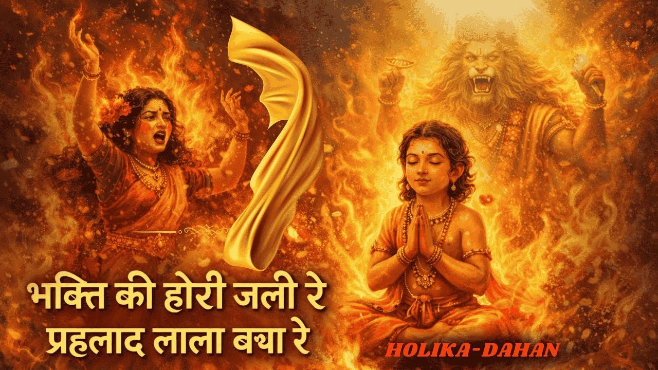Bhakti ki Holi Jali Re, Prahlad Lala Bacha re| Holi Bhakti Song | Holika Dhahan Special
