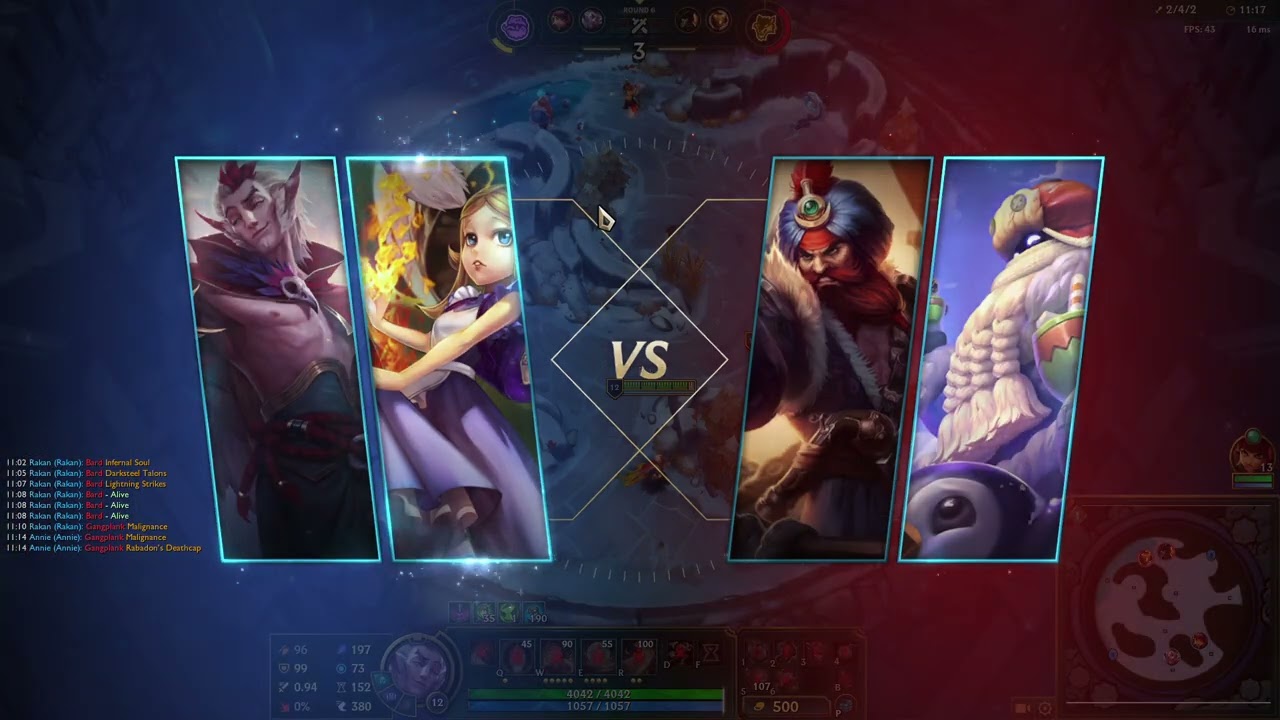 LoL Arena Rakan 900ap