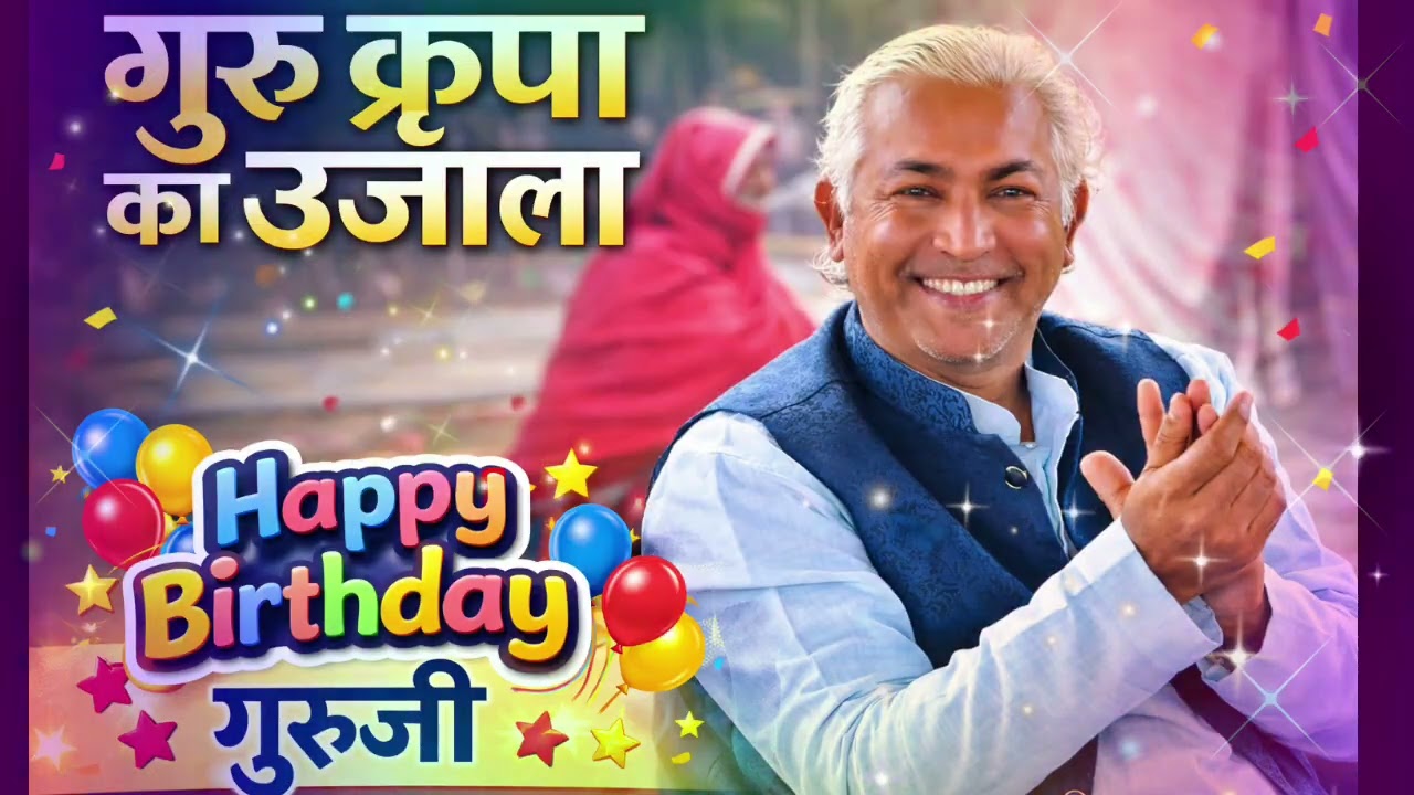 🎂🙏 Gurgao Shani Dham परम पूज्य गुरुदेव जी Manu Bhaiya को जन्मदिन की हार्दिक शुभकामनाएं Special video