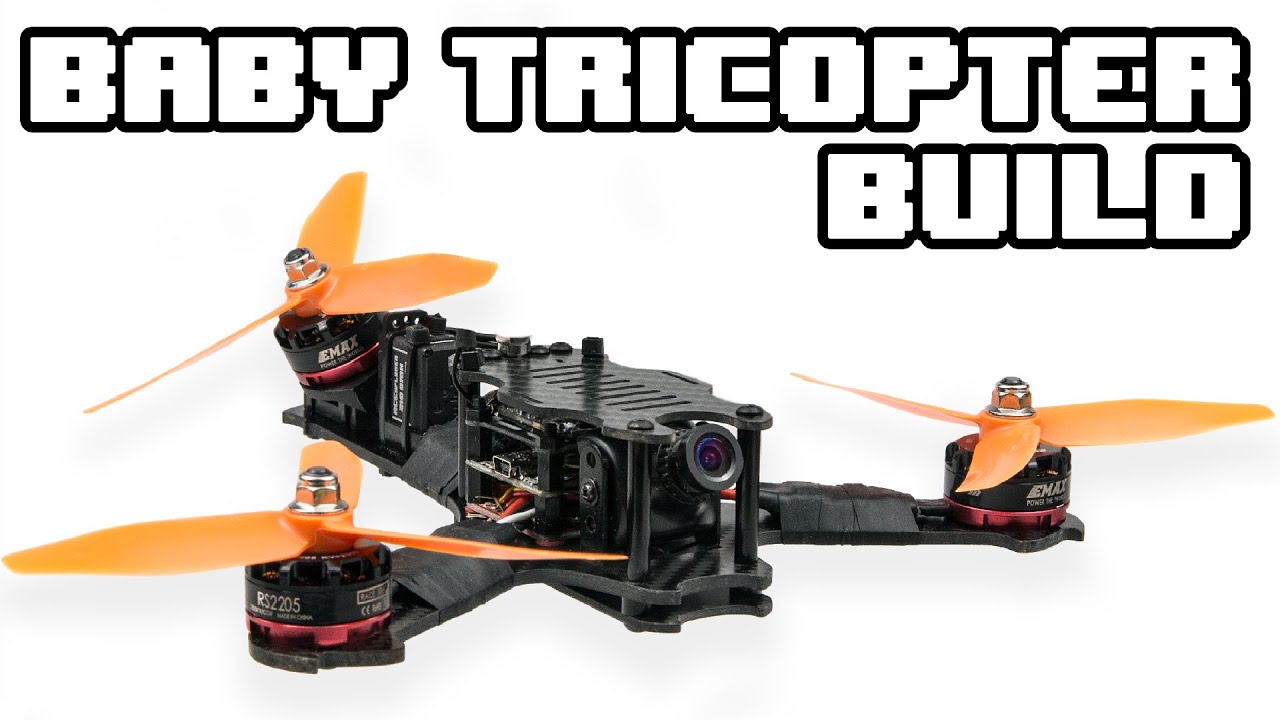 RCExplorer Baby Tricopter Build - (170mm Tricopter)
