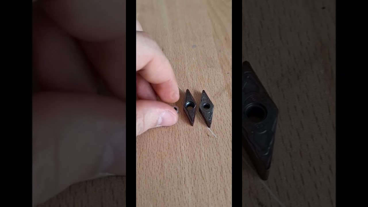 35&deg; VNMG insert changed #cnc