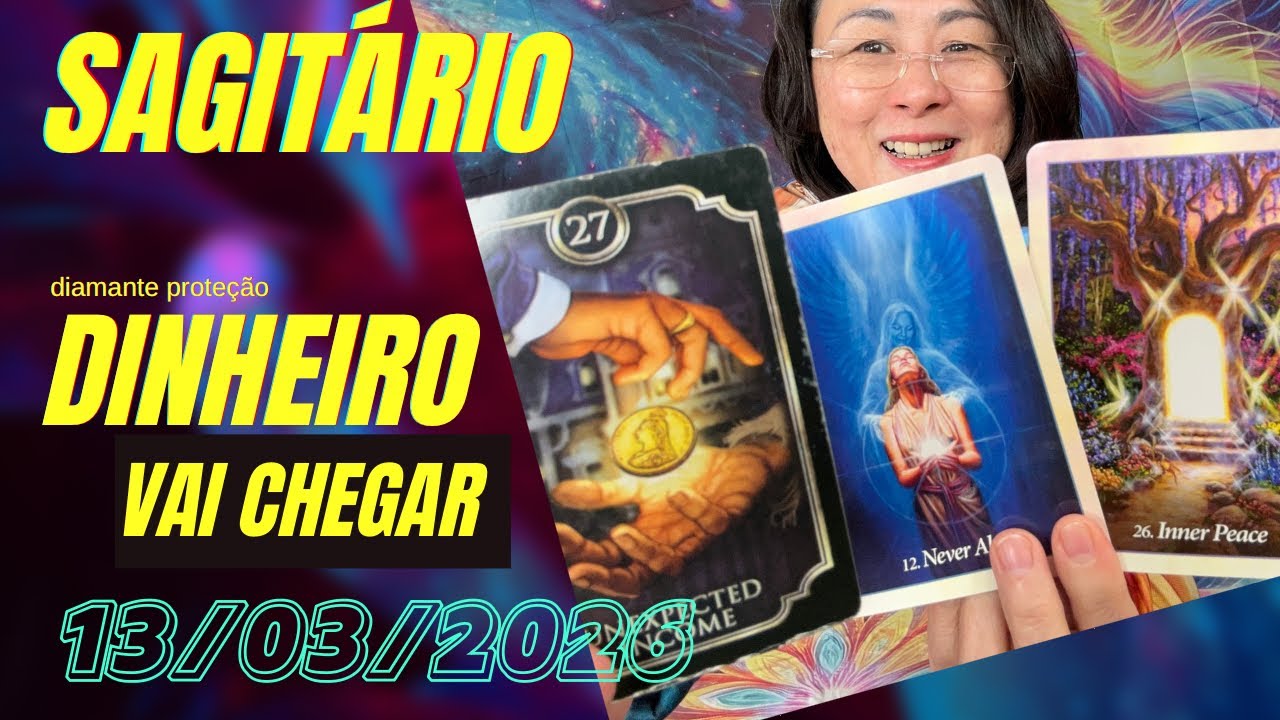 Sagitário ♐️ DINHEIRO VAI CHEGAR VOCÊ NUNCA EATA SOZINHO 