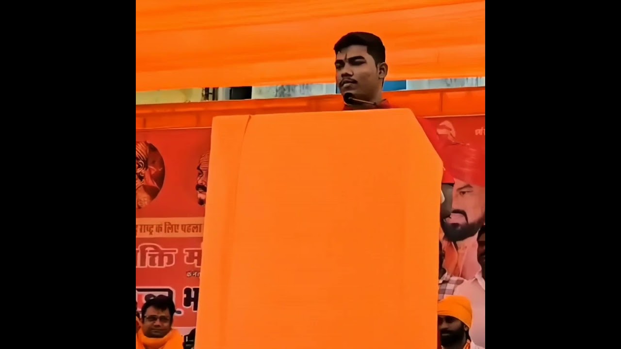MLA #trajasingh son's powerful speech | T Chandrashekhar Singh Speech at Rajasthan
