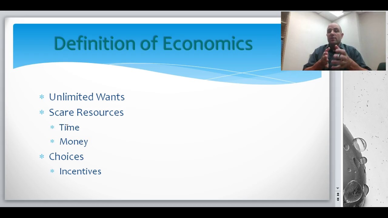 Economics - Definitions