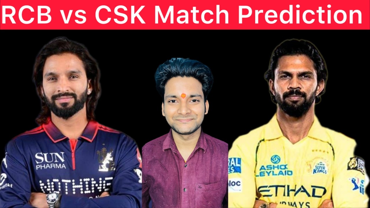 RCB vs CSK match prediction by dr shubham sanatani
