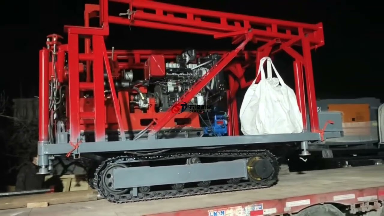 15kw Hydraulic Crawler Drill SPT Mine Rig