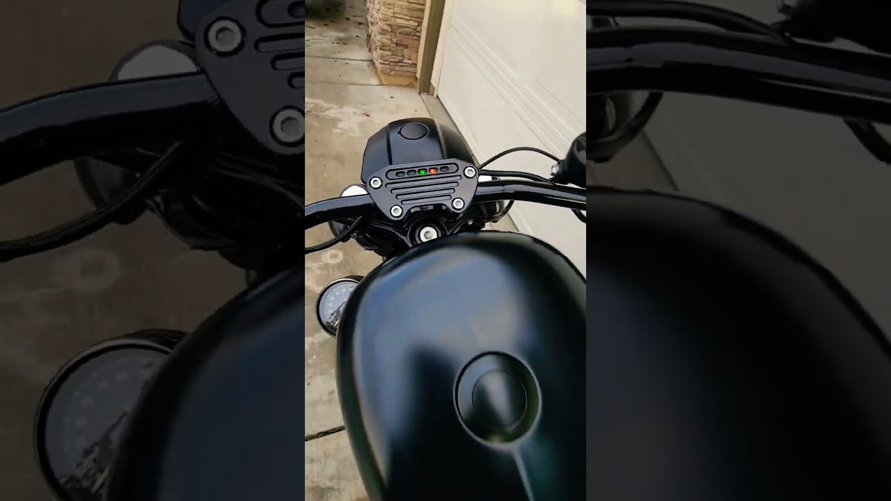 Harley Davidson Sportster custom drag bar