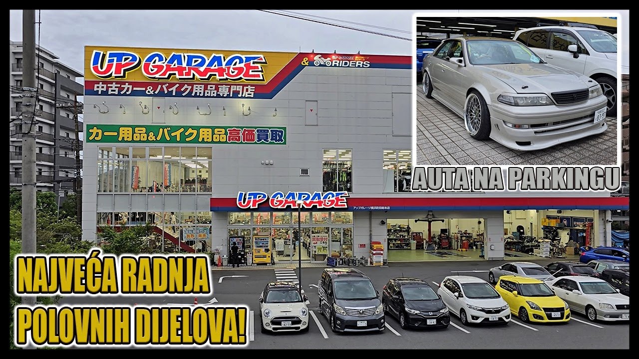 UP GARAGE TOKYO - POLOVNI TUNING DIJELOVI ZA EXTRA CIJENU!