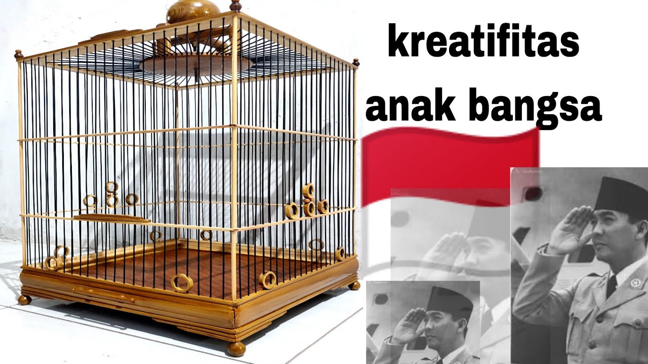 Bikin GEREGEETTT😬‼️ dari Bambu sederhana bisa jadi Sangkar SECANTIK ini😱⁉️