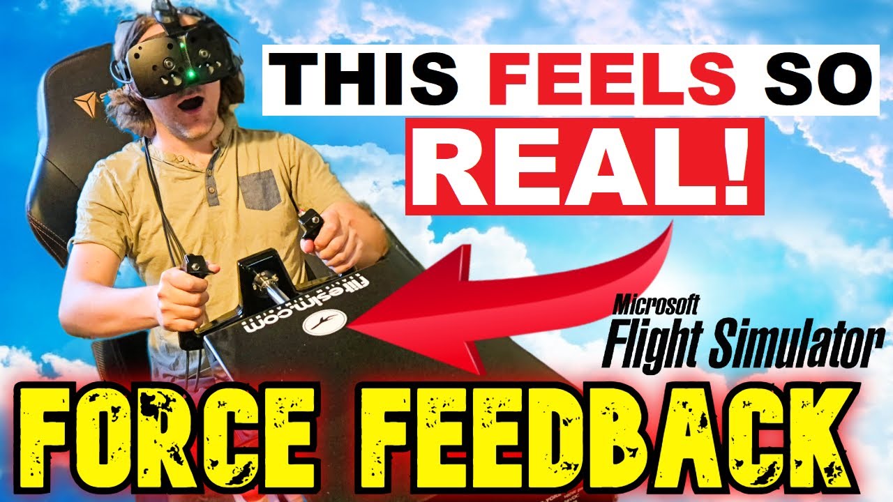 WOW! A FORCE FEEDBACK YOKE that's AFFORDABLE! CLS-60 Yoke Review - Somnium VR1 Mixed Reality | MSFS