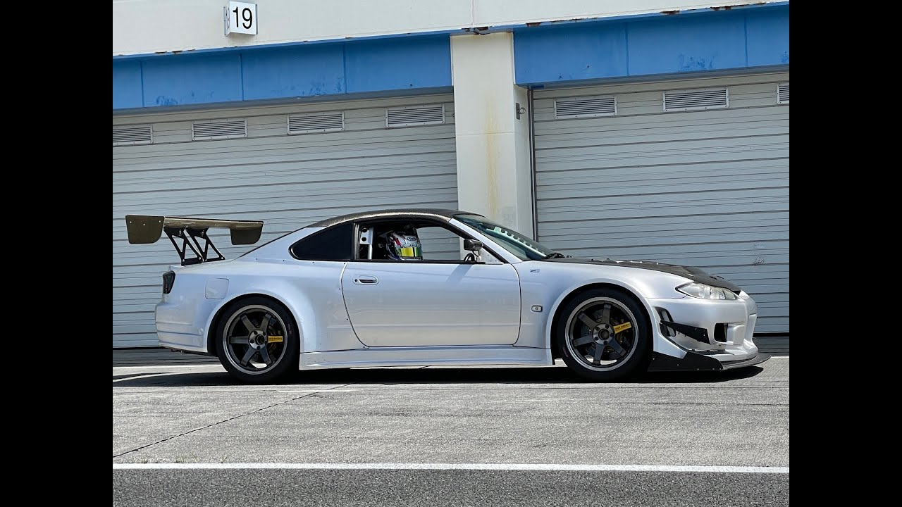 丸田ドライブ 2分切り 8台目！1分55秒6　 渋銀号　S15シルビア　丸田小屋　オートポリス