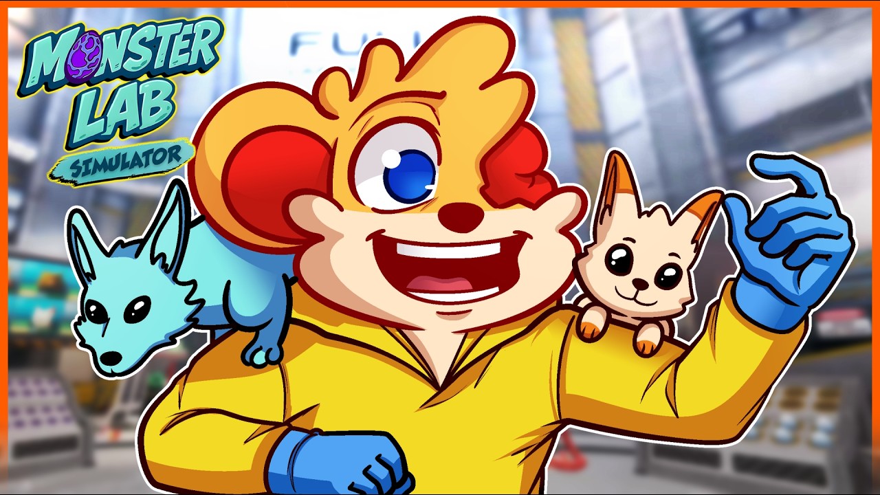 MAD SCIENTIEST SQUIRREL IS CREATING MONSTERS!!! [MONSTER LAB SIMULATOR]