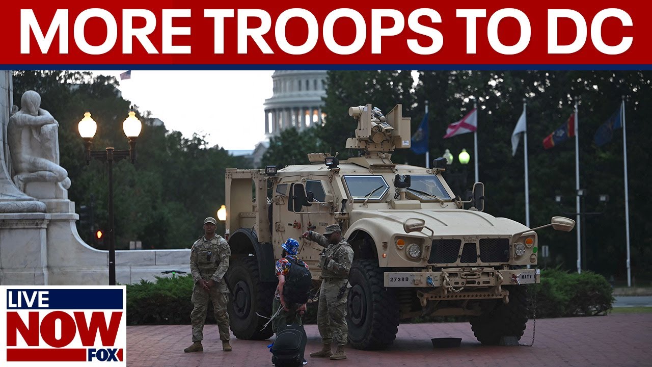More National Guard troops expected to arrive in DC  | LiveNOW from FOX