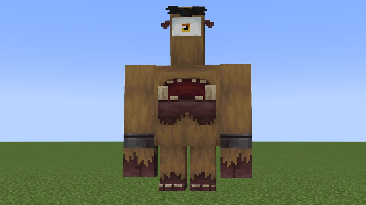 Birbirinden Çirkin Canavarlar - Minecraft Brazil Legends Mod