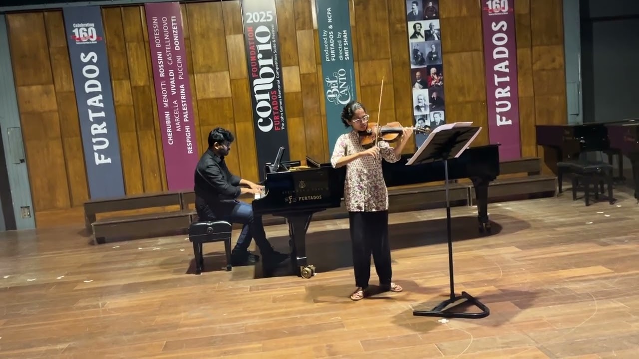 Tartini - 1.Grave from Devil's Trill Sonata | Riya Sebastian | Jeremiah Christopher