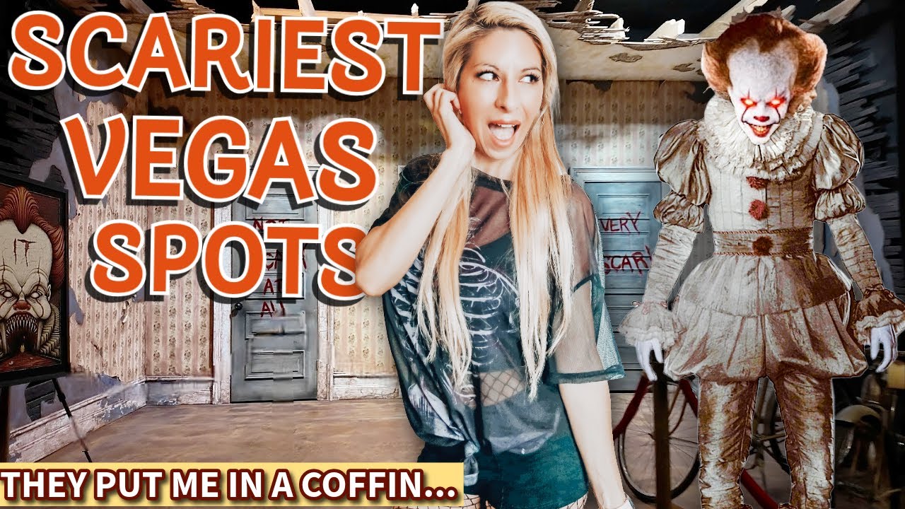 SCARIEST Las Vegas Attractions | ESCAPE IT | Real Haunted Bar & Halloween Adventuredome Fear
