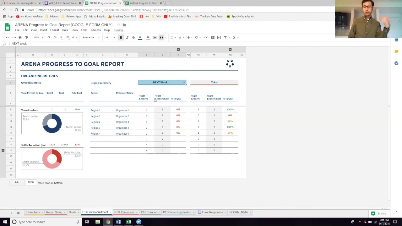 Creating Your Progress to Goal Report