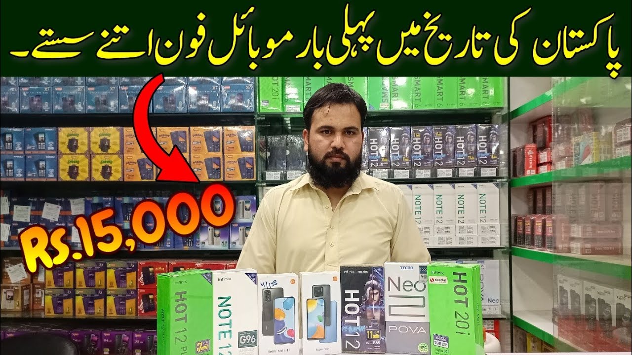 Mobile Latest Update of May -Box Pack New mobile Infinix Techno, Itel and Redmi Mobile in Rawalpindi