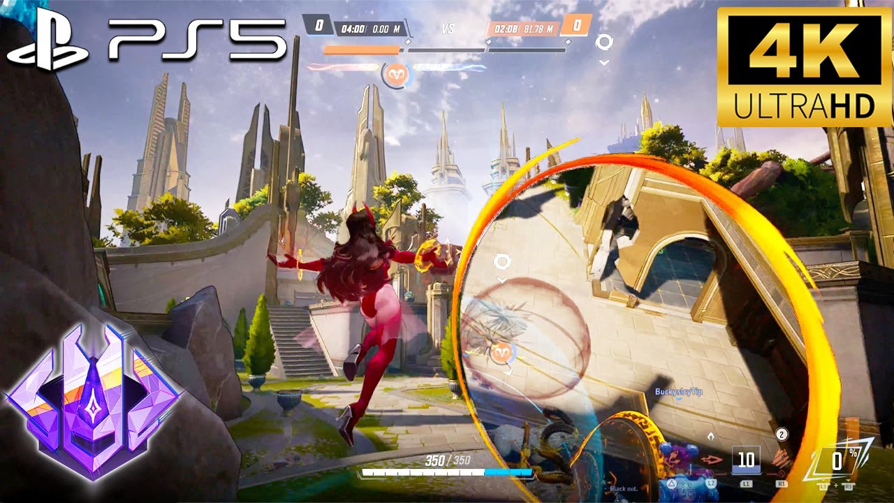 Marvel Rivals Scarlet Witch Competitive Gameplay- Convoy on Yggdrasill Path (PS5 4K)