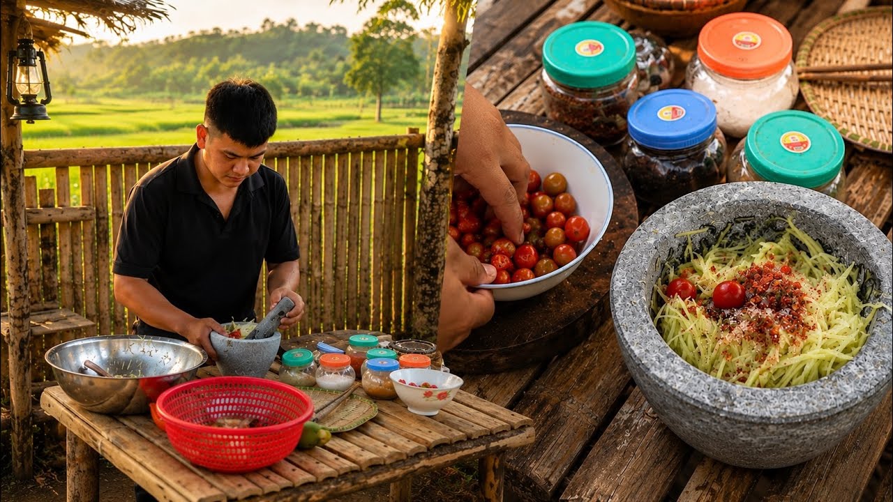 I Cook Alone in the Quiet Mountains of Vietnam