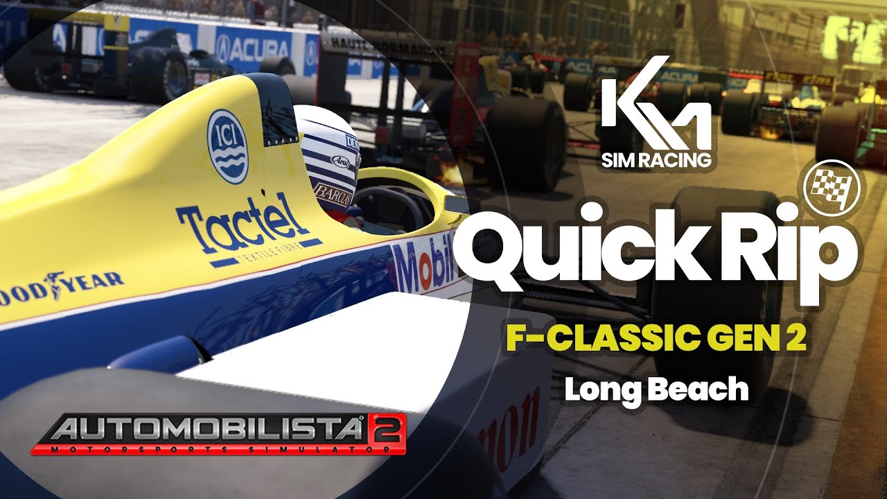 Quick Race at Long Beach - Formula Classic Gen 2