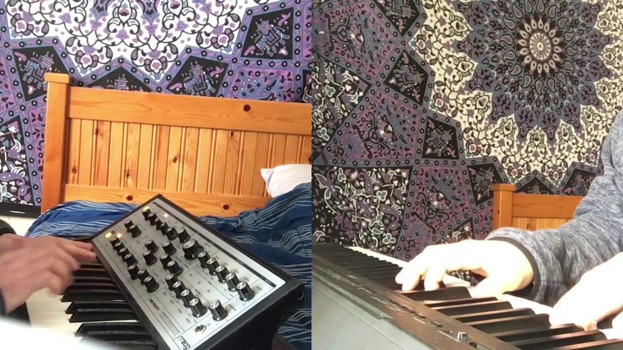 Matt Venora - Moog Bass+Piano Cover over Nate Smith's 