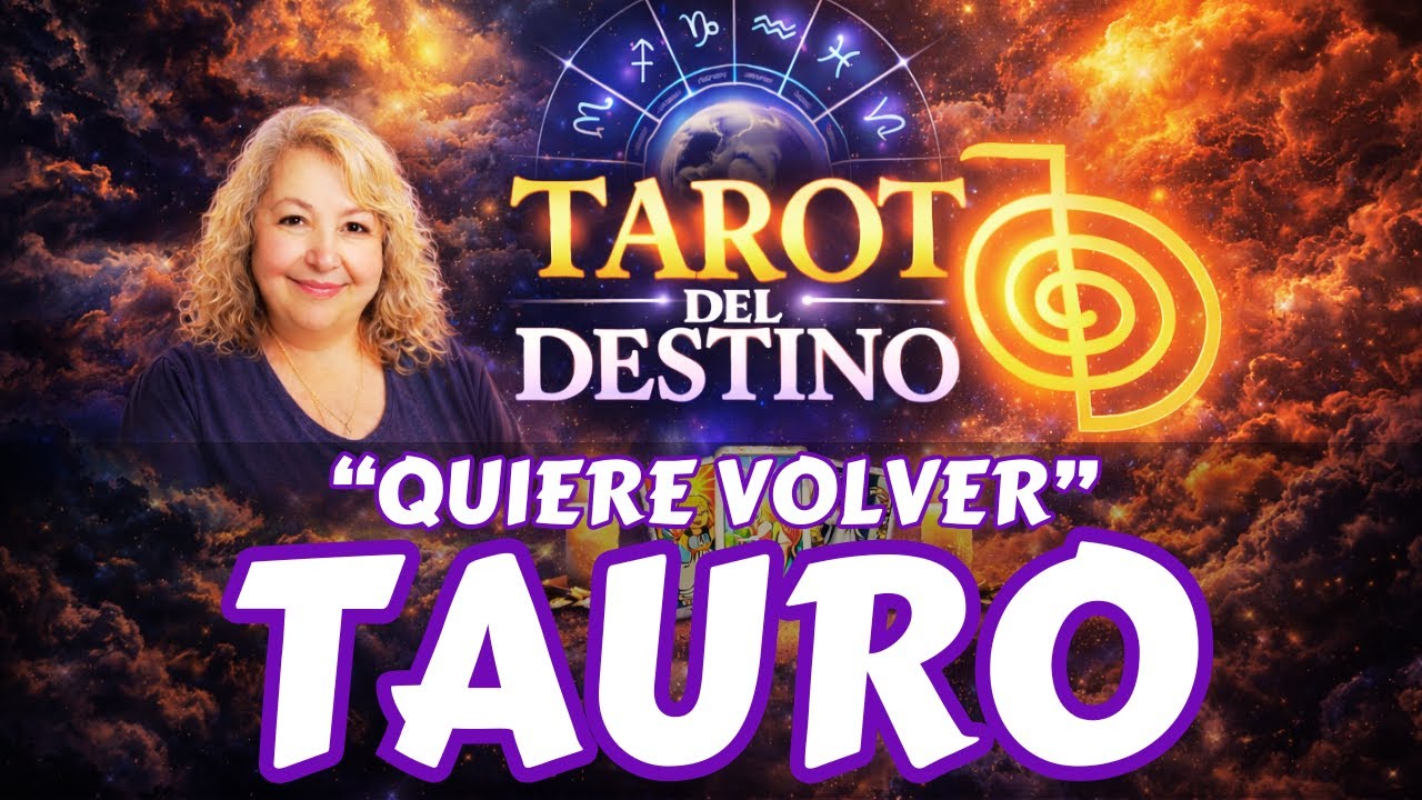 TAURO ♉ ESTÁ EN SILENCIO… PERO QUIERE VOLVER A TU VIDA YA | Tarot del Destino #tauro