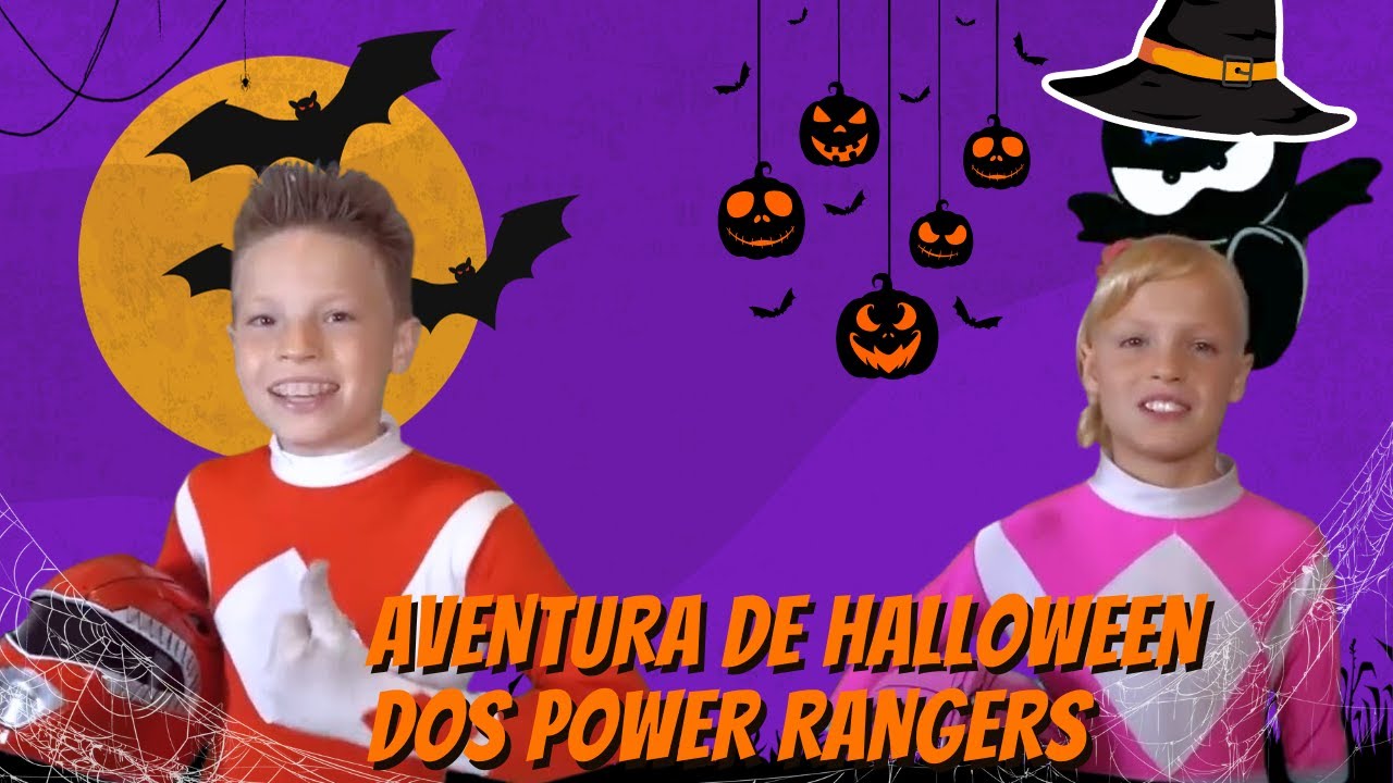 Coleção de vídeos de Power Rangers ⚡️ Aventura de Halloween dos Power Rangers | Ninja Kidz Português