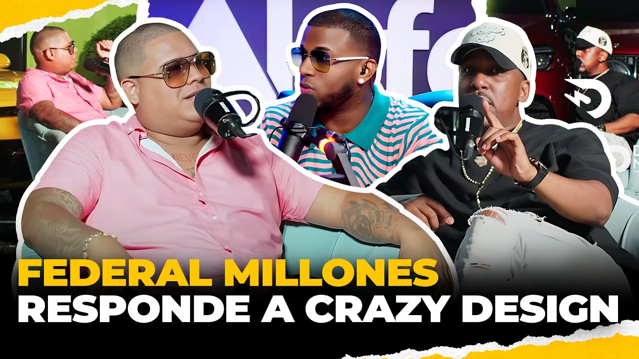 FEDERAL MILLONES RESPONDE A CRAZY DESIGN 😱 EL DOTOL NASTRA