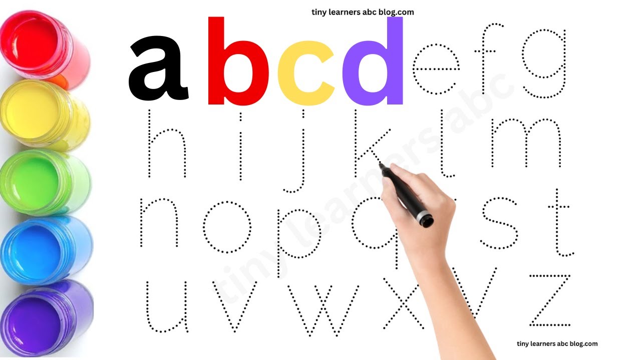 Small Letters a to z Tracing for Kids Alphabet Writing Practice Free PDF Download ✅