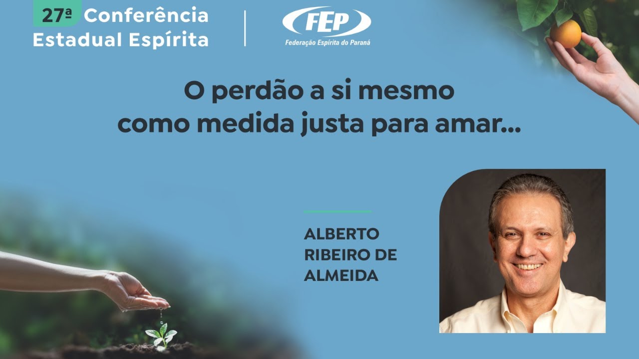 O perd&atilde;o a si mesmo como medida justa para amar... - Alberto Almeida.