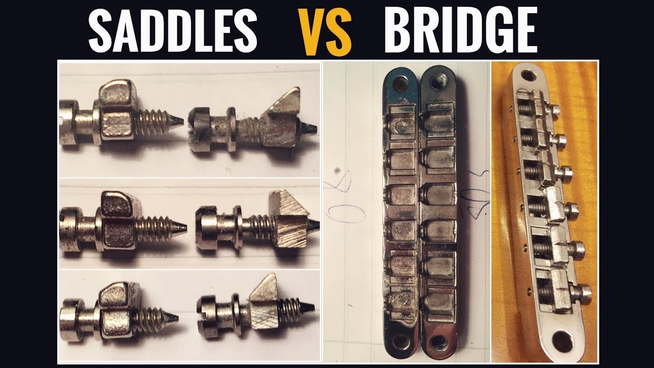 Saddles Vs Bridge - Which is more important for Original Burst Les Paul Tone?